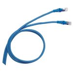   Legrand Cat6 (F/UTP) kék 1 méter LCS3 árnyékolt patch kábel