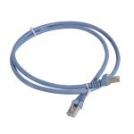   Legrand Cat6 (F/UTP) világos kék 1 méter Linkeo árnyékolt patch kábel