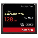 Sandisk 128GB Compact Flash Extreme Pro memória kártya