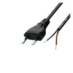   Somogyi  USE N 2/VDE 2x0,75mm2 1,5m ónozott végű hálózati csatlakozókábel