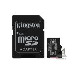   Kingston 128GB SD micro Canvas Select Plus (SDXC Class 10 A1) (SDCS2/128GB) memória kártya adapterrel