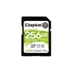   Kingston 256GB SD Canvas Select Plus (SDXC Class 10 UHS-I U3) (SDS2/256GB) memória kártya