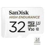   Sandisk 32GB SD micro (SDHC Class 10 UHS-I U3) High Endurance memória kártya