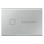   Samsung 500GB USB 3.2 (MU-PC500S/WW) ezüst ujjlenyomatolvasós T7 Touch külső SSD