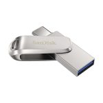   Sandisk 512GB USB3.1/Type-C Dual Drive Luxe Ezüst (186466) Flash Drive