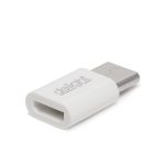 Delight 55448C MicroUSB USB Type-C fehér adapter