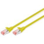 DIGITUS CAT6 S-FTP LSZH 0,5m sárga patch kábel