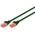 DIGITUS CAT6 U/UTP LSZH 0,5m zöld patch kábel