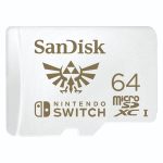   Sandisk 64GB SD micro (SDXC Class 10 UHS-I U3) Nintendo Switch memória kártya
