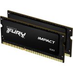   Kingston 4GB/1866MHz DDR-3L 1.35V FURY Impact (KF318LS11IB/4) notebook memória