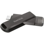   Sandisk 128GB USB C/Apple Lightning iXPAND LUXE Fekete (186553) Flash Drive