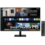   Samsung 32" M5 S32BM500EU FHD VA HDR10 fekete SMART monitor távirányítóval