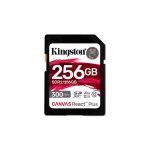   Kingston 256GB SD Canvas React Plus (SDXC Class 10 UHS-II U3) (SDR2/256GB) memóriakártya
