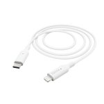   Hama 201598 FIC E3 1m Lightning > USB Type-C fehér adatkábel