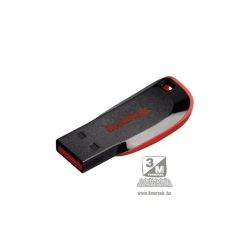 Sandisk 64GB USB2.0 Cruzer Blade Fekete-Piros (114925) Flash Drive