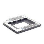   Gembird notebook 9,5mm ODD optikai meghajtó helyére HDD, SSD beépítő keret