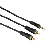   Hama 122298 TL 3,5Mm Jack-2 RCA 1,5 méter összekötőkábel