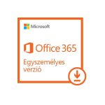   Microsoft 365 Personal (Egyszemélyes verzió) 1 Felhasználó 5 Eszköz 1 év Elektronikus licenc szoftver