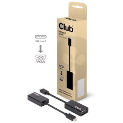 CLUB3D USB 3.1 C - D-SUB Active Adapter