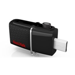 Sandisk 32GB USB3.0/Micro USB "Dual Drive" Fekete-Ezüst (173348) Flash Drive