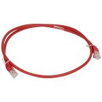   Legrand Cat6A (U/UTP) piros 1 méter LCS3 árnyékolatlan patch kábel
