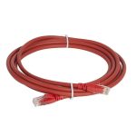   Legrand Cat6A (U/UTP) piros 3 méter LCS3 árnyékolatlan patch kábel
