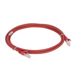 Legrand Cat6A (U/UTP) piros 5 méter LCS3 árnyékolatlan patch kábel