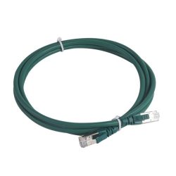Legrand Cat6A (S/FTP) zöld 2 méter LCS3 árnyékolt patch kábel