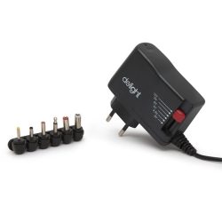 Delight DC 12V 1000mA Univerzális Adapter Delight DC 12V 1000mA Univerzális Adapter