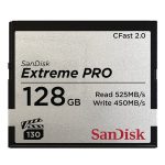 Sandisk 128GB Compact Flash 2.0 Extreme Pro memória kártya