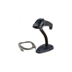 Datalogic Quickscan QD2430 2D fekete vonalkódolvasó USB kit állvánnyal