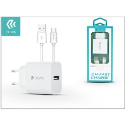 Devia ST301124 Smart 2,1A Type-C fehér hálózati töltő