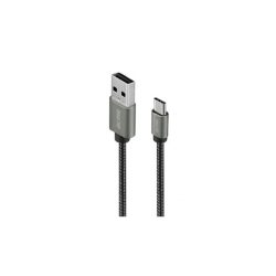 Acme CB2041G 1m asztroszürke Type-C - USB kábel