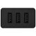 ACME CH206 3.4A univerzális 3x USB hálózati töltő