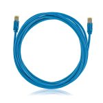 KE-Line Cat6A 10Gigabit STP Patch Kábel 15m kék