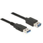   Delock 85055 USB 3.0 A-apa > USB 3.0 A-anya 1,5m hosszabbító kábel