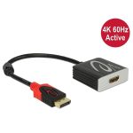   Delock 62734 Displayport 1.2-apa > HDMI-anya 4K 60 Hz aktív adapter