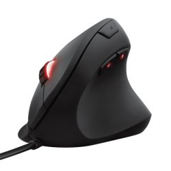 Trust GXT 144 Rexx Vertical fekete gamer egér