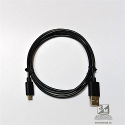 Hama 00020070 micro USB - USB A 1m fekete adatkábel