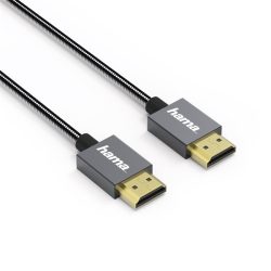Hama "Elite" High speed HDMI kábel ethernettel, 0,75m