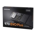   Samsung 250GB NVMe 1.3 M.2 2280 970 EVO Plus (MZ-V7S250BW) SSD