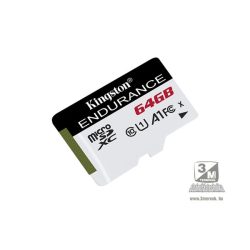 Kingston 64GB SD micro Endurance (SDXC Class 10) (SDCE/64GB) memóriakártya