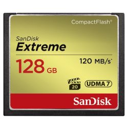 Sandisk 128GB Compact Flash Extreme memória kártya