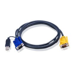 ATEN 2L-5202UP KVM Kábel USB VGA 1,8m
