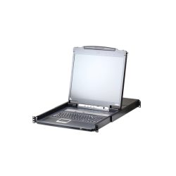 ATEN CL5708IM-ATA-AG LCD 17" KVM Konzol + IP 8PC Switch