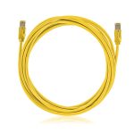 KE-Line Cat6A 10Gigabit STP LSOH Patch Kábel 0,5m sárga