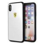 Ferrari On-Track iPhone X fehér logós akril tok