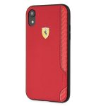 Ferrari On Track Racing Shield iPhone XR piros gumi tok