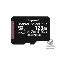 Kingston 128GB SD micro Canvas Select Plus (SDXC Class 10 A1) (SDCS2/128GBSP) memóriakártya