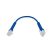 Ubiquiti UniFi Cat6 UTP 22cm kék patch kábel